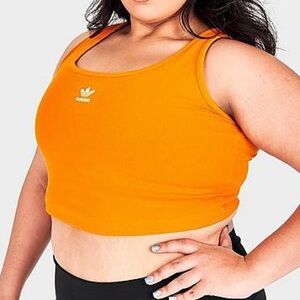 Adidas Essentials Tank Rib Crop Top